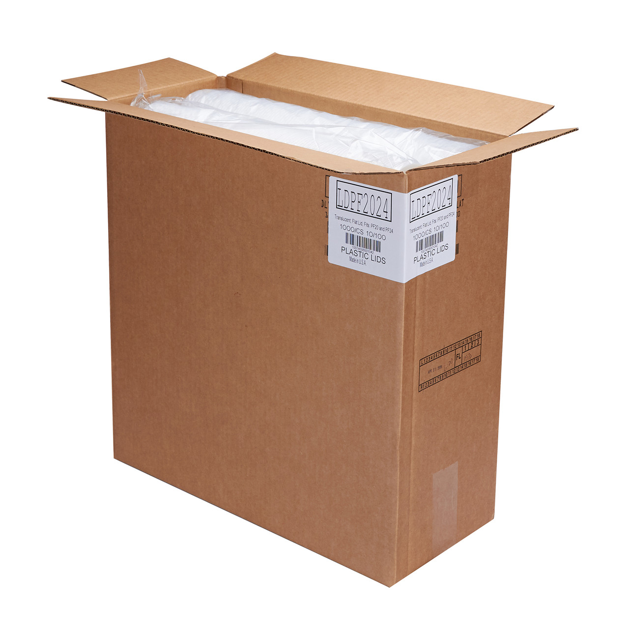 Frost-Flex® Tumbler Translucent Lid with Straw Slot for PF20 & PF24 (LDPF2024)