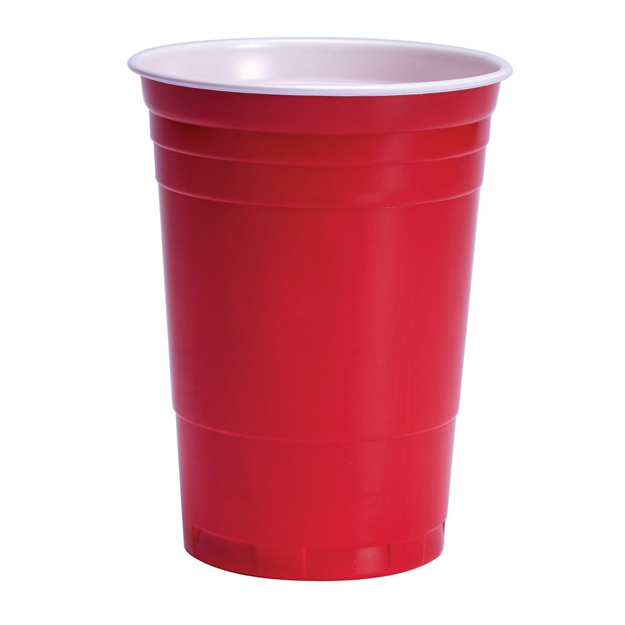 Cold Cups 16 fl oz (473ml) Red/White Party Cups (57034)
