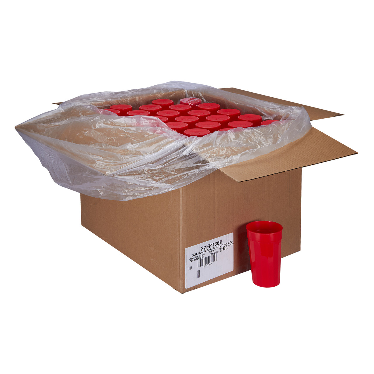 Memorables™ Fluted Souvenir Cup 22 fl oz (651ml) (22FP186R)