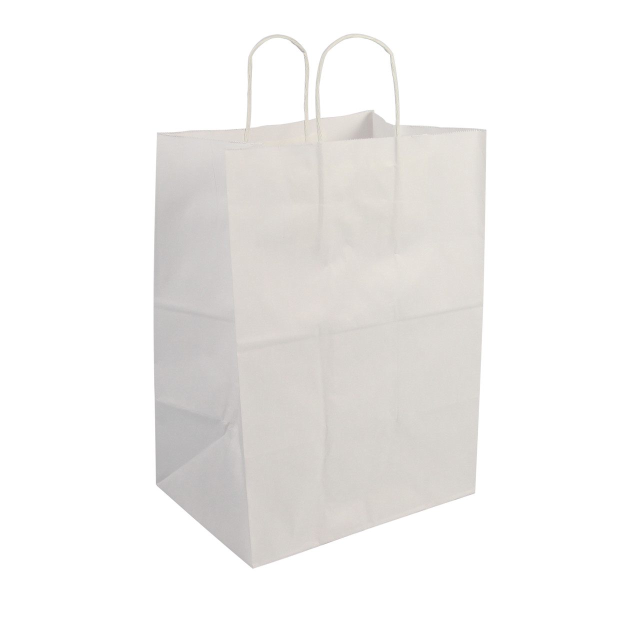 Regal shopping bag 65# virgin white SFI BPI - 200 PK (87904)