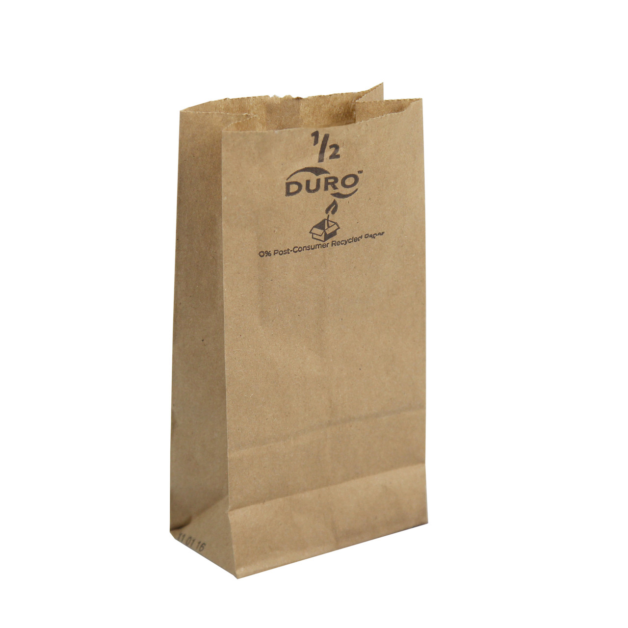 16# Dubl Life® SOS bag 40# recycled kraft FSC BPI - 4000 PK (18450)