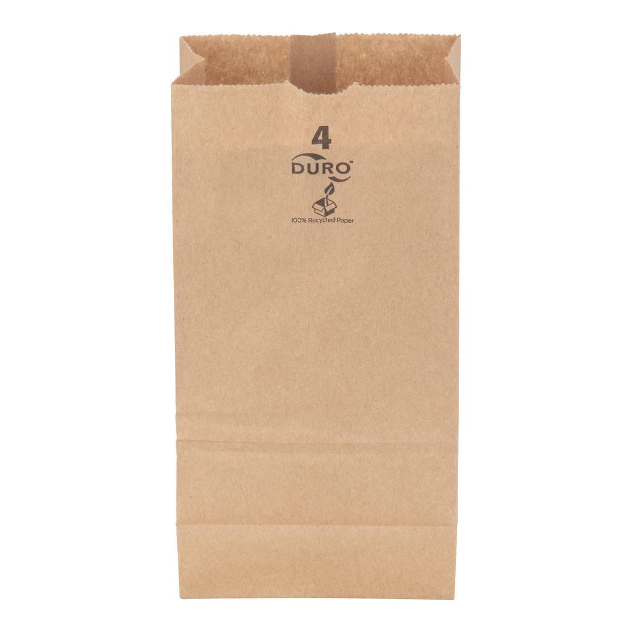 4# Dubl Life® SOS bag 30# recycled kraft FSC BPI - 500 PK (18404)