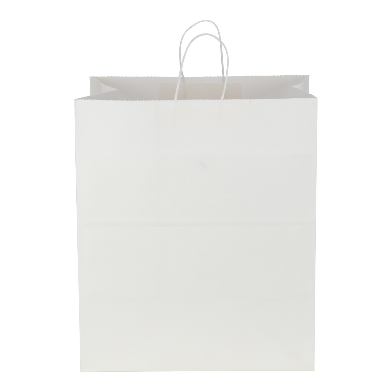 Grande shopping bag 60# virgin white SFI BPI - 200 PK (87942)