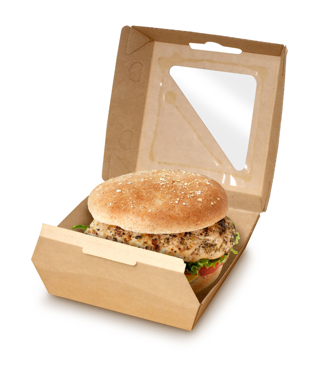 Meals / ToGo! container EcoCraft Eco-Flute ToGo! insulated container -  Dimensions 5.50 x 5.41 x 2.63 (NAT-F505RAVTWF)