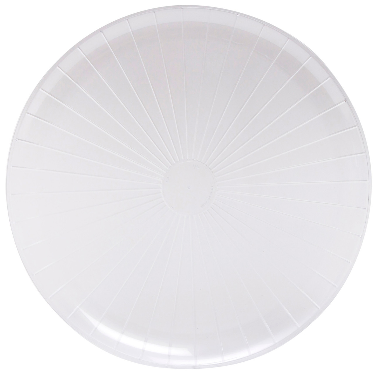 CaterLine® Round Tray 18” Clear Serving Tray (A718PCL25)