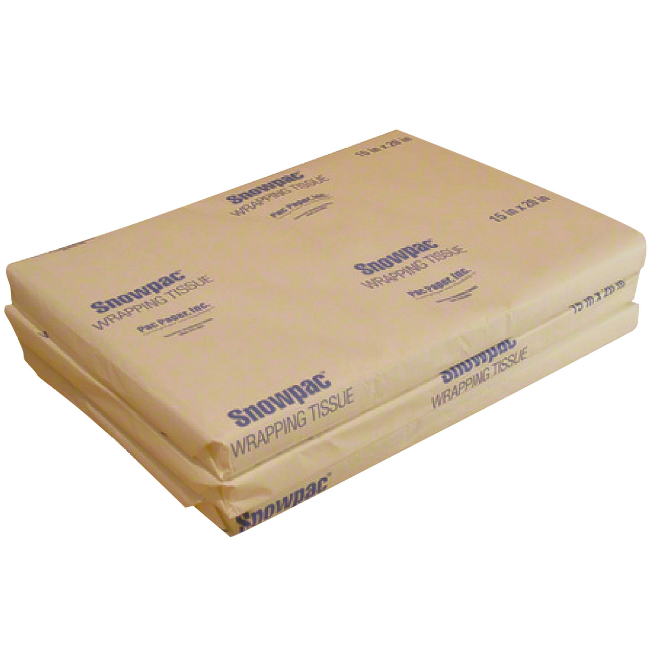 Snowpac® retail tissue SFI Snowpac wrapping tissue - Color White - Dimensions 20.00 x 30.00 (462238)