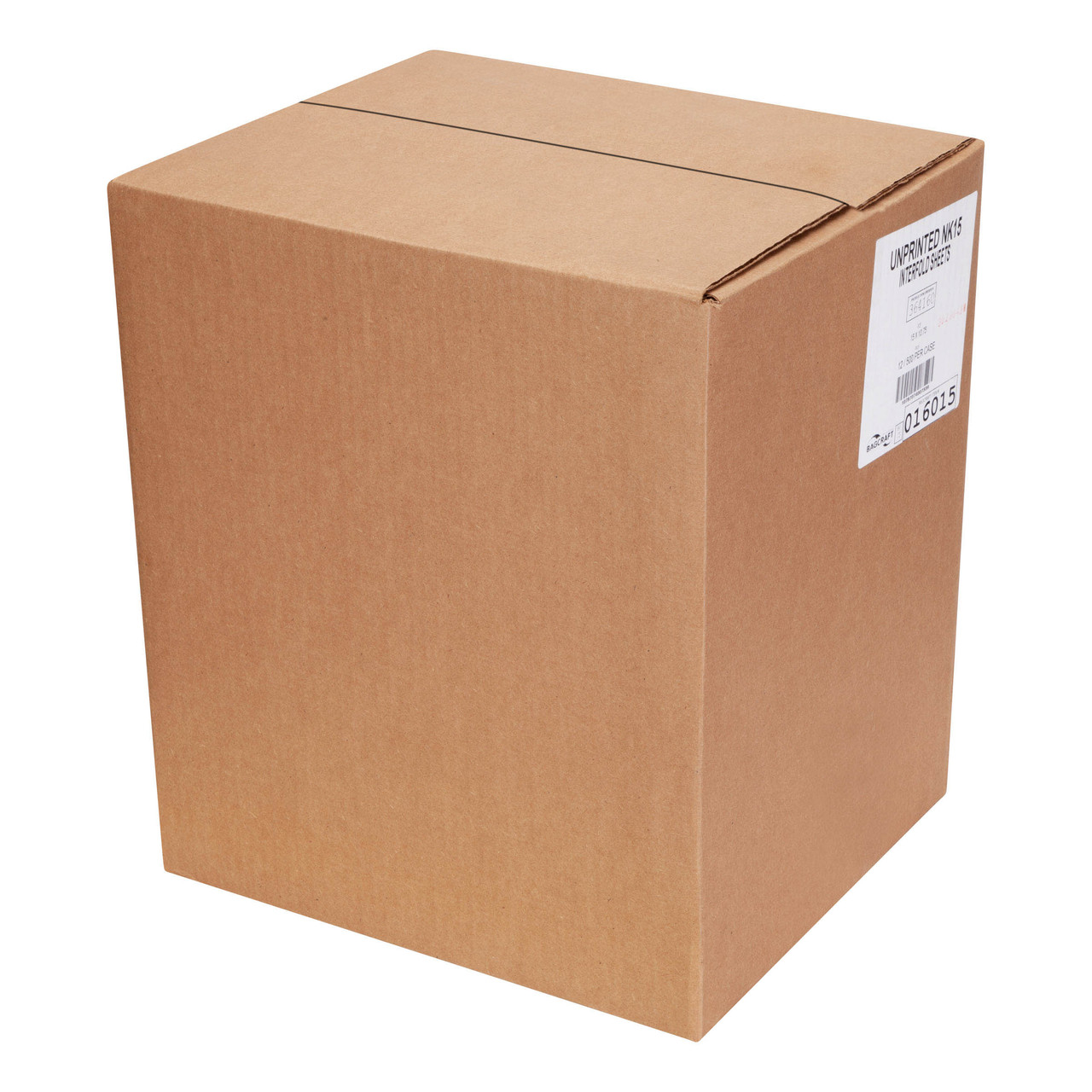 EcoCraft® Interfolded dry wax deli paper NK15 - Color Natural - Dimensions 15.00 x 10.75 (016015)