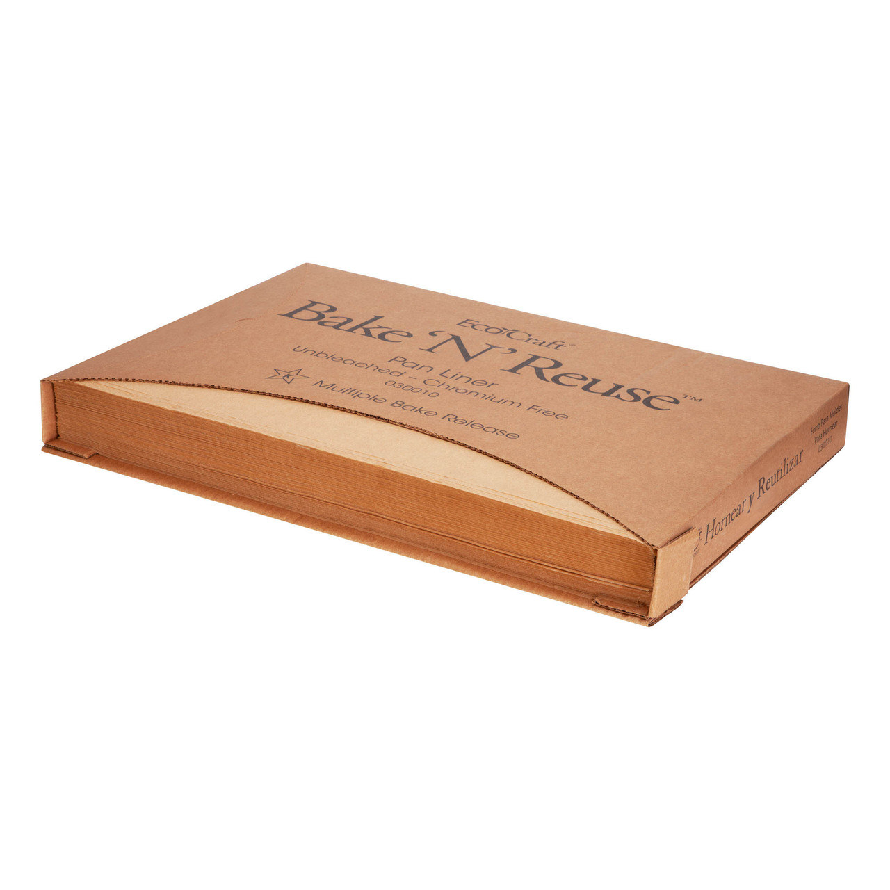 EcoCraft Bake ‘N’ Reuse Pan Liners - Size 16.375 x 24.375 - Color Natural - Dimensions 16.375 x 24.375 (P030010)