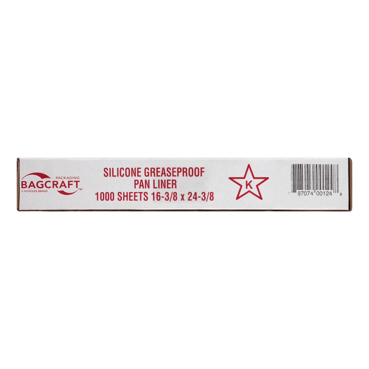Premium grease resistant pan liners 27GS -  White - 16.375 x 24.375 (P032027)