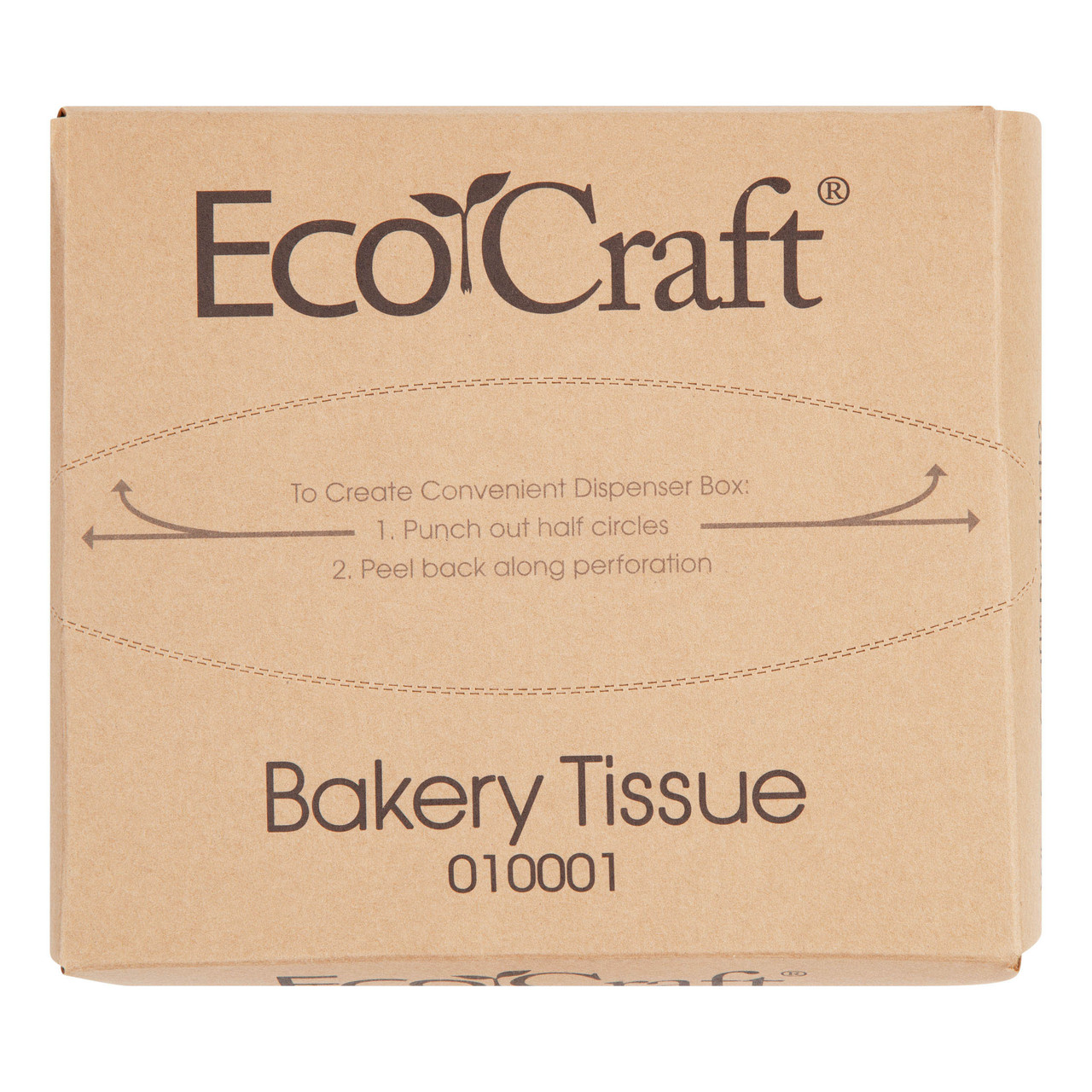 EcoCraft® interfolded wax tissue NK6T - Color Natural - Dimensions 6.00 x 10.75 (010001)