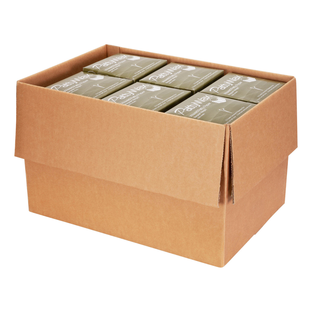 PattyWax® paper sheets waxed sheet regular L475 - Color White - Dimensions 4.75 x 5.00 (P050475)