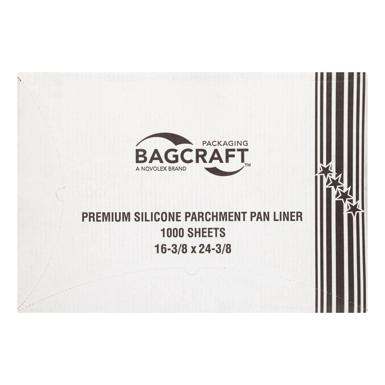 Silicone release pan liners Premium parchment pan liners 27SP - Color White - Dimensions 16.375 x 24.375 (P032025)