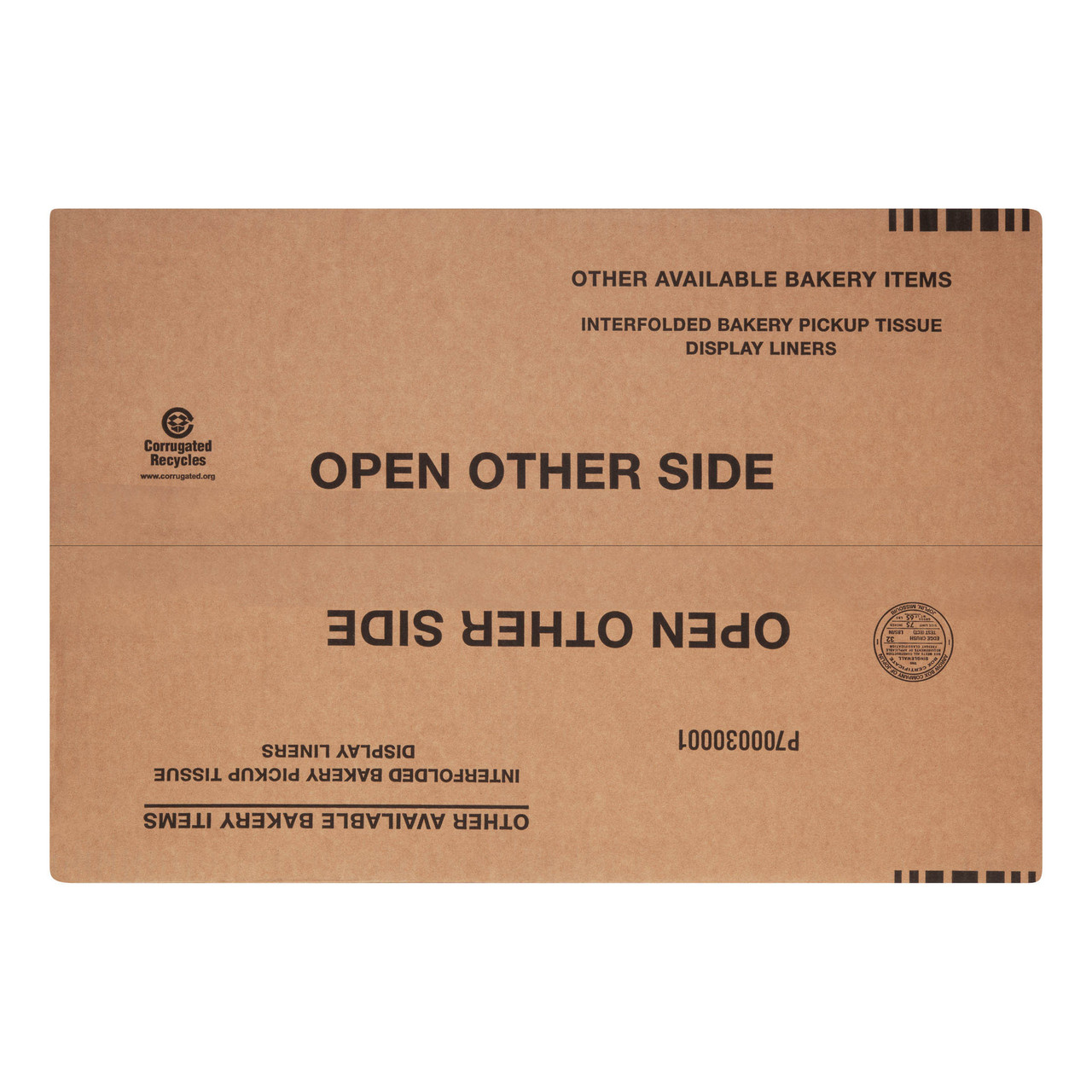Standard release pan liners Premium pan liners  - Color White - Dimensions 16.375 x 24.375 (P030001)