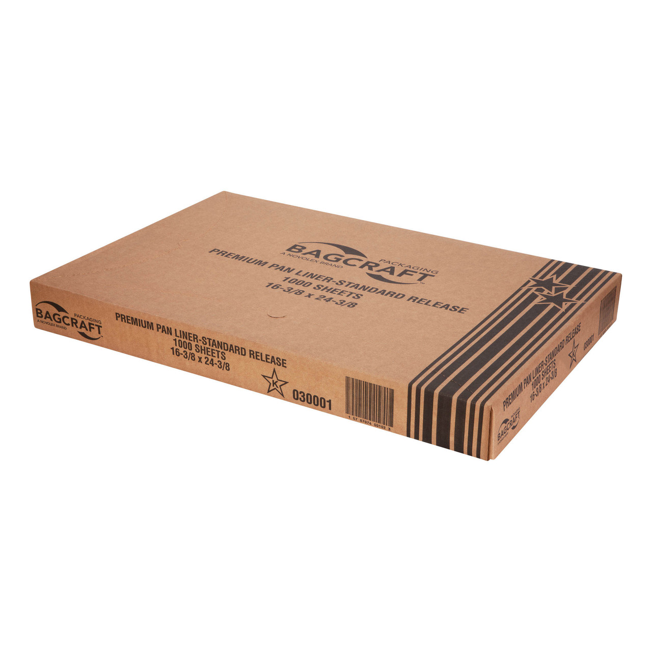 Standard release pan liners Premium pan liners  - Color White - Dimensions 16.375 x 24.375 (P030001)