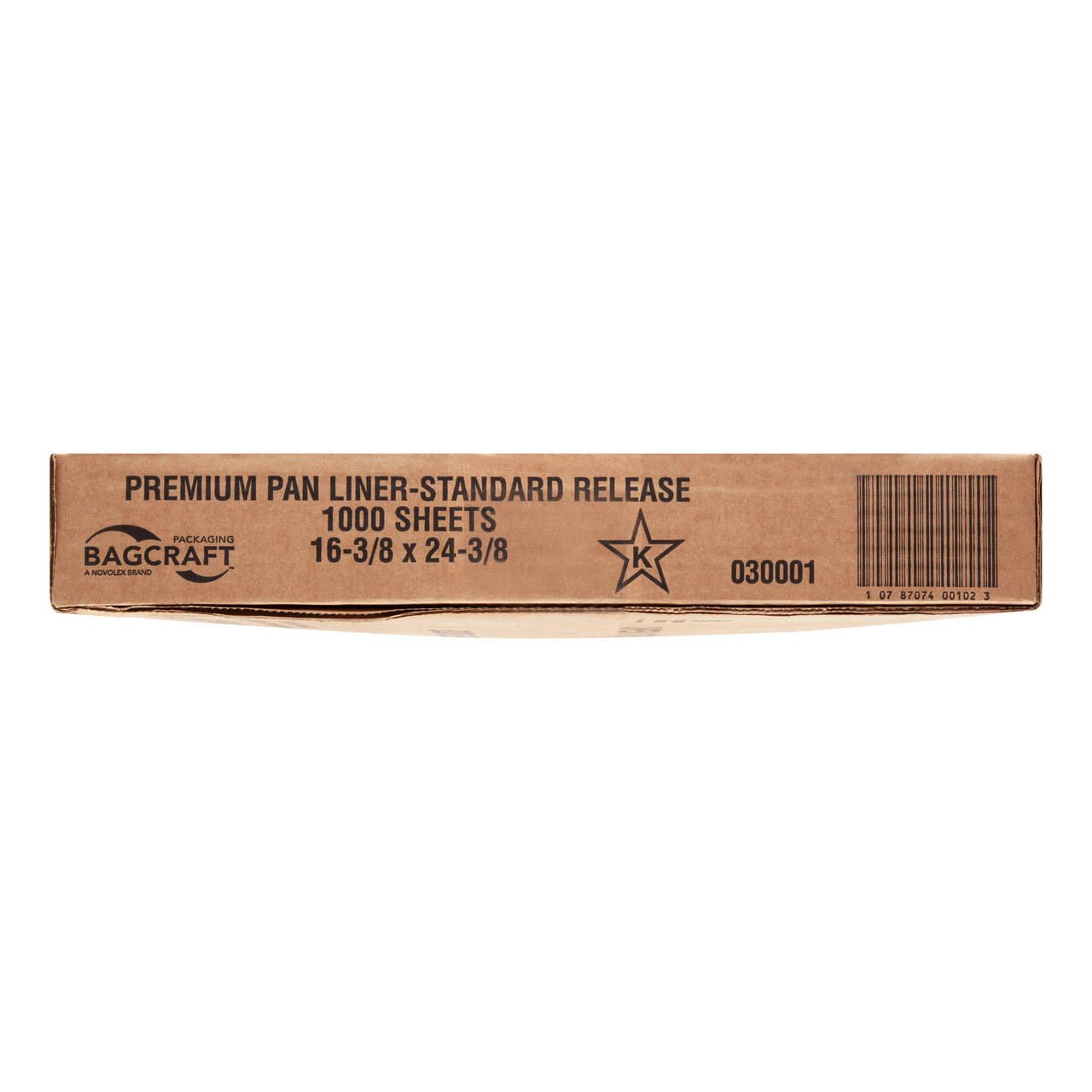 Standard release pan liners Premium pan liners  - Color White - Dimensions 16.375 x 24.375 (P030001)