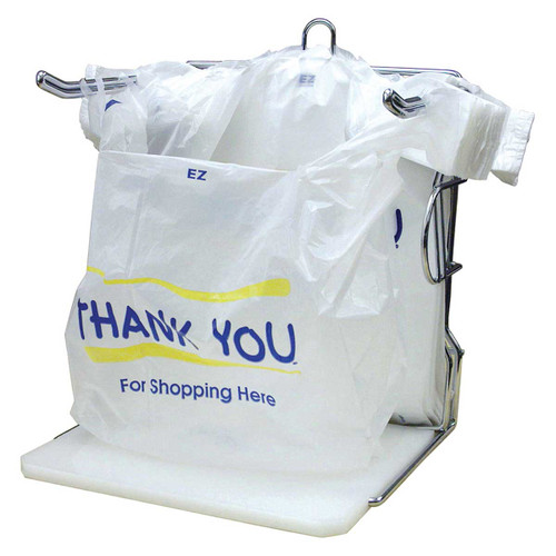 Immunity Bags Tee (White）M Medium White Plastic T-Shirt Bags