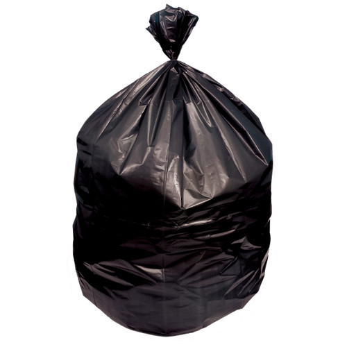 Eco Blend® Max Can Liners - 20-30 Gal 30 x 36 PCR LLDPE 1.50 Mil Black 6/25 Rolls (L6036AK ER1)