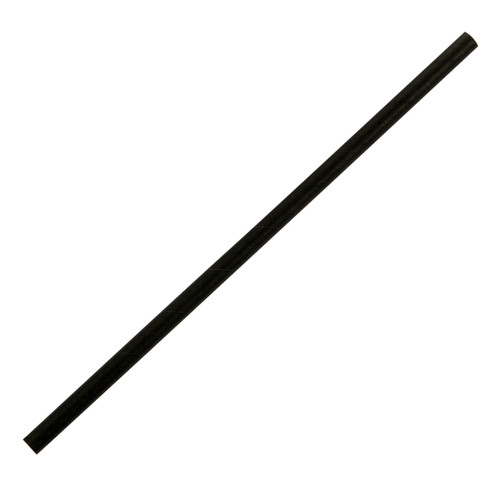 Touch Straws 6 Black Jumbo Cocktail Straws TI92865 Touch Straws 6 Black Jumbo Cocktail Straws TI92865