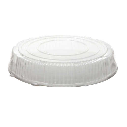 Casuals Round Tray 18 Clear Round Dome Lid Std 275 high A18PETDM Casuals Round Tray 18 Clear Round Dome Lid Std 275 high A18PETDM