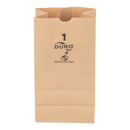 1# Dubl Life® SOS bag 30# recycled kraft FSC BPI - 500 PK (18401) 1# Dubl Life® SOS bag 30# recycled kraft FSC BPI - 500 PK (18401)
