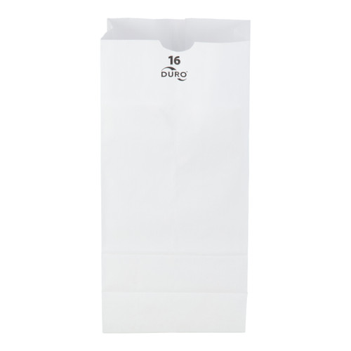 16# SOS bag 40# virgin white SFI BPI - 500 PK (51036)
