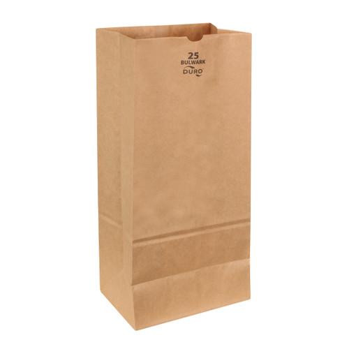 25# Bulwark SOS bag 57# virgin kraft SFI BPI - 400 PK (71025)