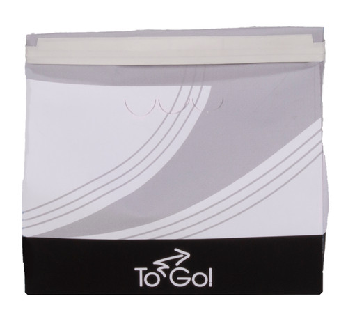 EcoCraft ToGo!window rotisserie bag with vents & tac seal - Color Natural - Dimensions 8.75 x 6.00 x 10.75 (301051)