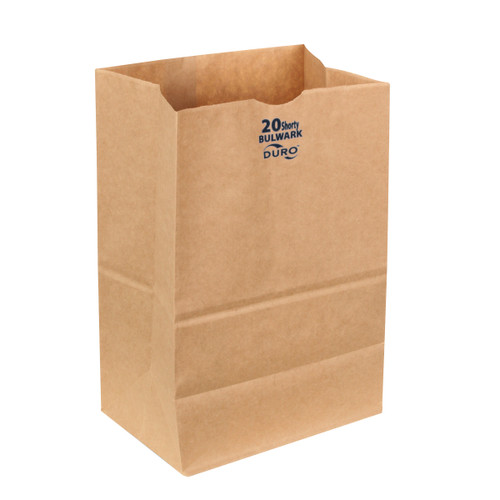 20# SH Bulwark SOS bag 57# virgin kraft SFI BPI - 400 PK (71021)