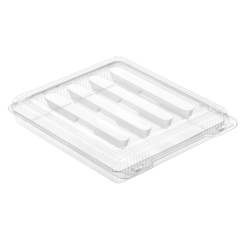 Clear clamshell for 15 mini éclairs (use with x3 82864-1) (82866) 