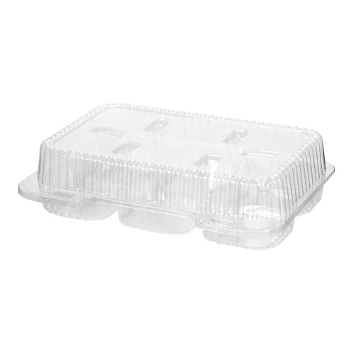 6-cavity deep cookie container for 12 cookies (82813) 