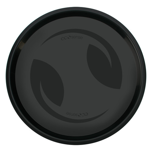 EcoSense™ Round Tray 18” Black Serving Tray (A618BL25RPP3)