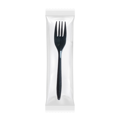 Touch® Cutlery White Fork, Individually Wrapped (TI91909)