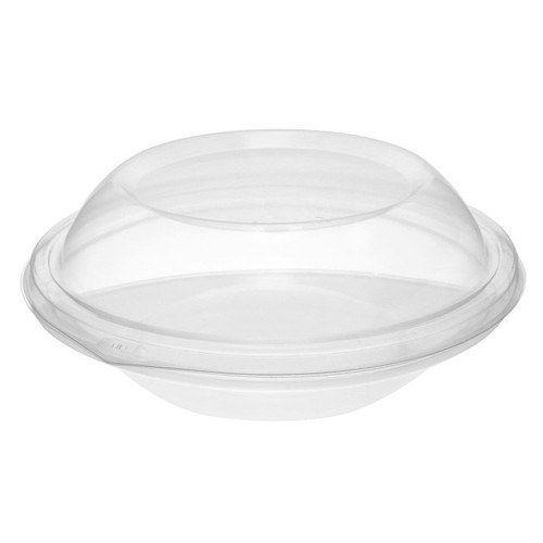 Pactiv Evergreen OPS Dome Lid for 5 Lb. Caterware Caterbowl, Clear, 25 ct