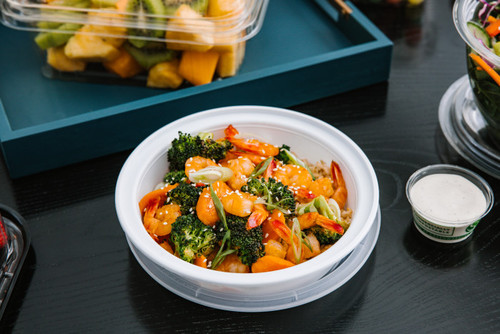 Newspring VERSAtainer Round Bases and Lids White/Clear Kit