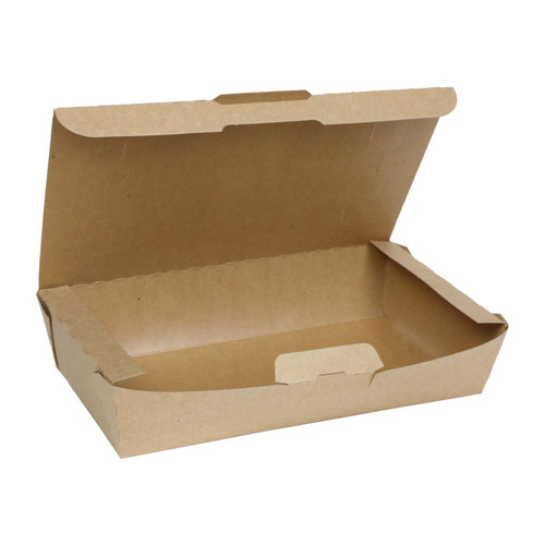 EarthChoice #2 Tamper-Evident Paperboard OneBox, Kraft, 100 ct.