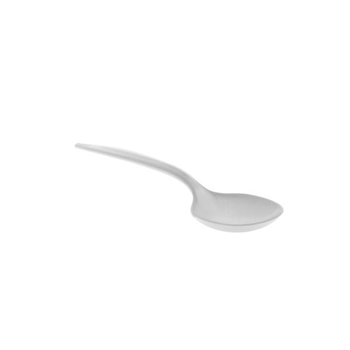 Pactiv Evergreen Fieldware 5.5" Medium Weight PP Spoon, White, 2,000 ct.