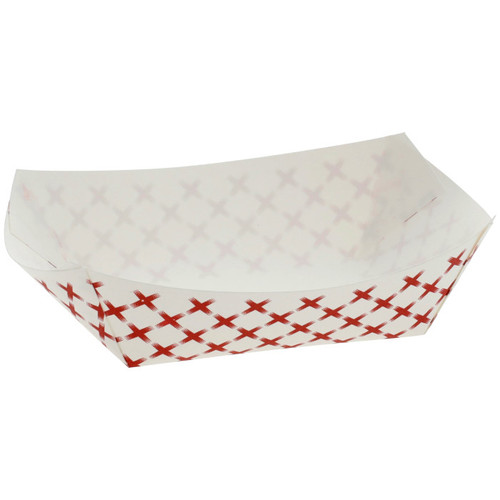 Gordon Food Service Gordon Choice 2 Lb. Paperboard Food Tray, White, 1,000 ct.