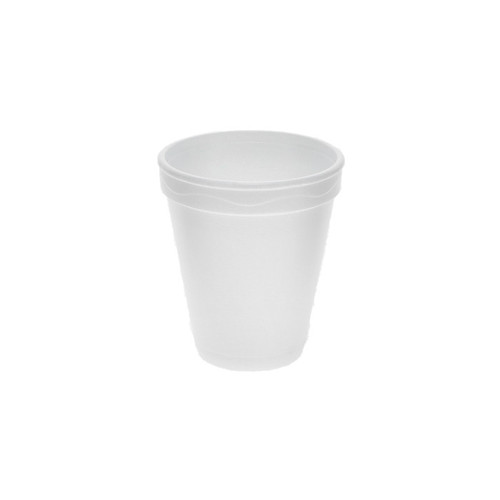 Sysco Classic 6 oz. PS Foam Hot Cups, White, 1,000 ct.