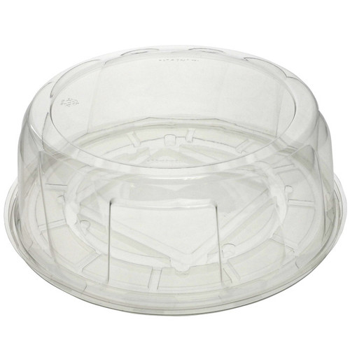 10.25" Cake Base with 3.5" RoseDome, Clear, 120 ct.