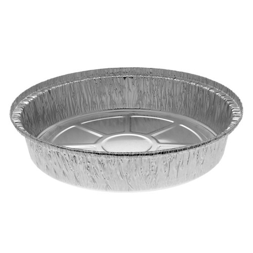 Pactiv Evergreen 9" 46 oz. Round Aluminum Foil Container, Silver, 300 ct.