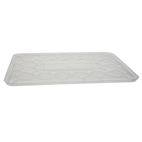 Pactiv Evergreen 1/4 Sheet Cake Base, Clear, 50 ct.