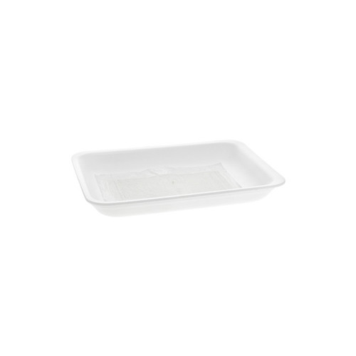 White Processor Tray W/ SAP POUCH PAD