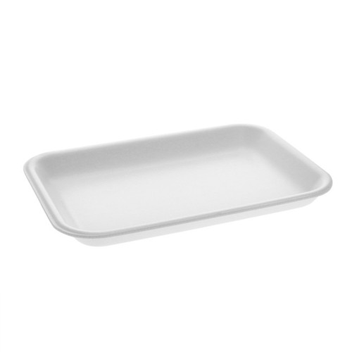 #2 White Supermarket Tray