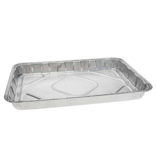 Pactiv Evergreen 1/4 Aluminum Sheet Cake Pan, Silver, 100 ct.