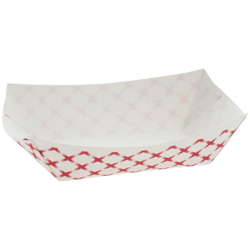 Gordon Food Service Gordon Choice 1 Lb. Paperboard Food Tray, White, 1,000 ct.