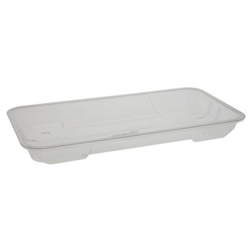 Pactiv Evergreen 25P PET Rolled Rim Tray, Clear, 90 ct.