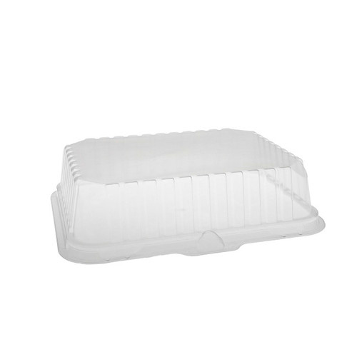 Pactiv Evergreen 8S Traymate OPS Deep Dome Lid for PS Foam Supermarket Meat Tray, Clear, 252 ct.