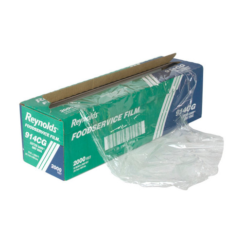 Reynolds 18" x 2,000' Film Wrap with Grit Edge Cutter Guard, 1 ct.