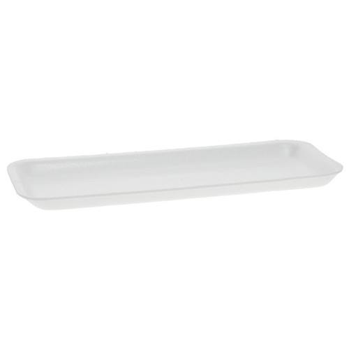 13S White Supermarket Tray