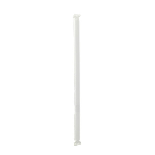 Sysco Classic 7.625" Flexible Straw Wrapped, White, 9,600 ct.